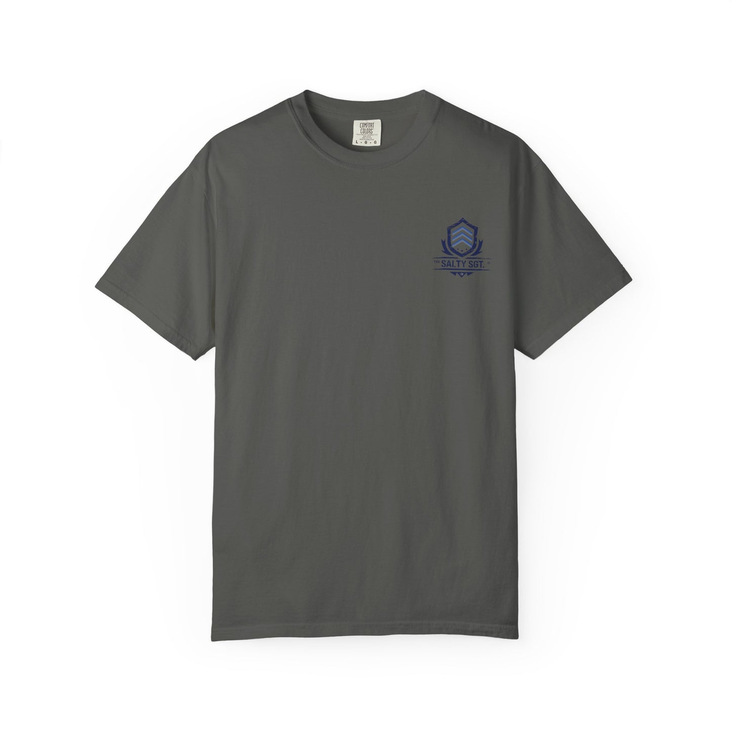 Thin Blue Grind – Duty-Fueled Minimalist Tee