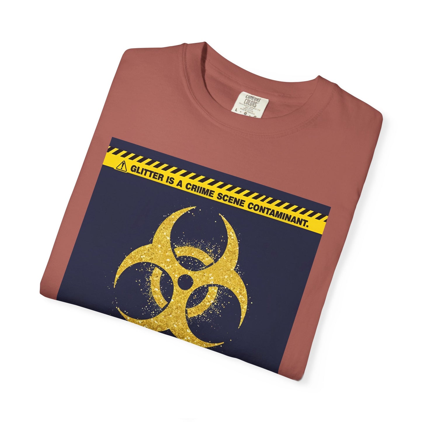 Glitter Is a Crime Scene Contaminant T-Shirt | The Salty Sgt Collection