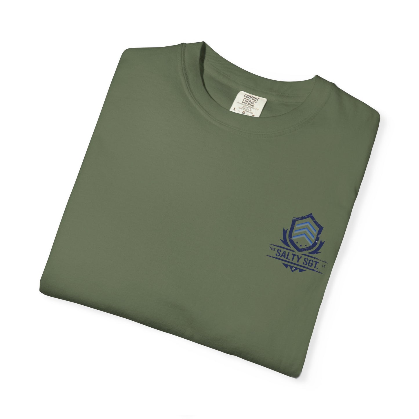 Thin Blue Grind – Duty-Fueled Minimalist Tee