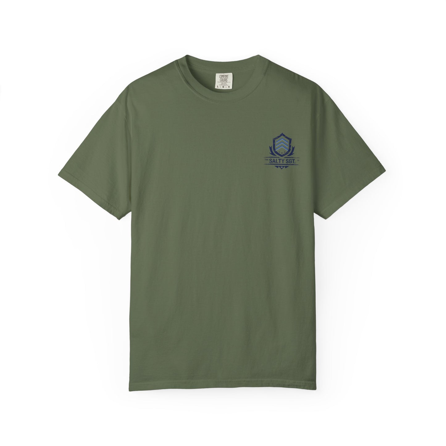 Thin Blue Grind – Duty-Fueled Minimalist Tee