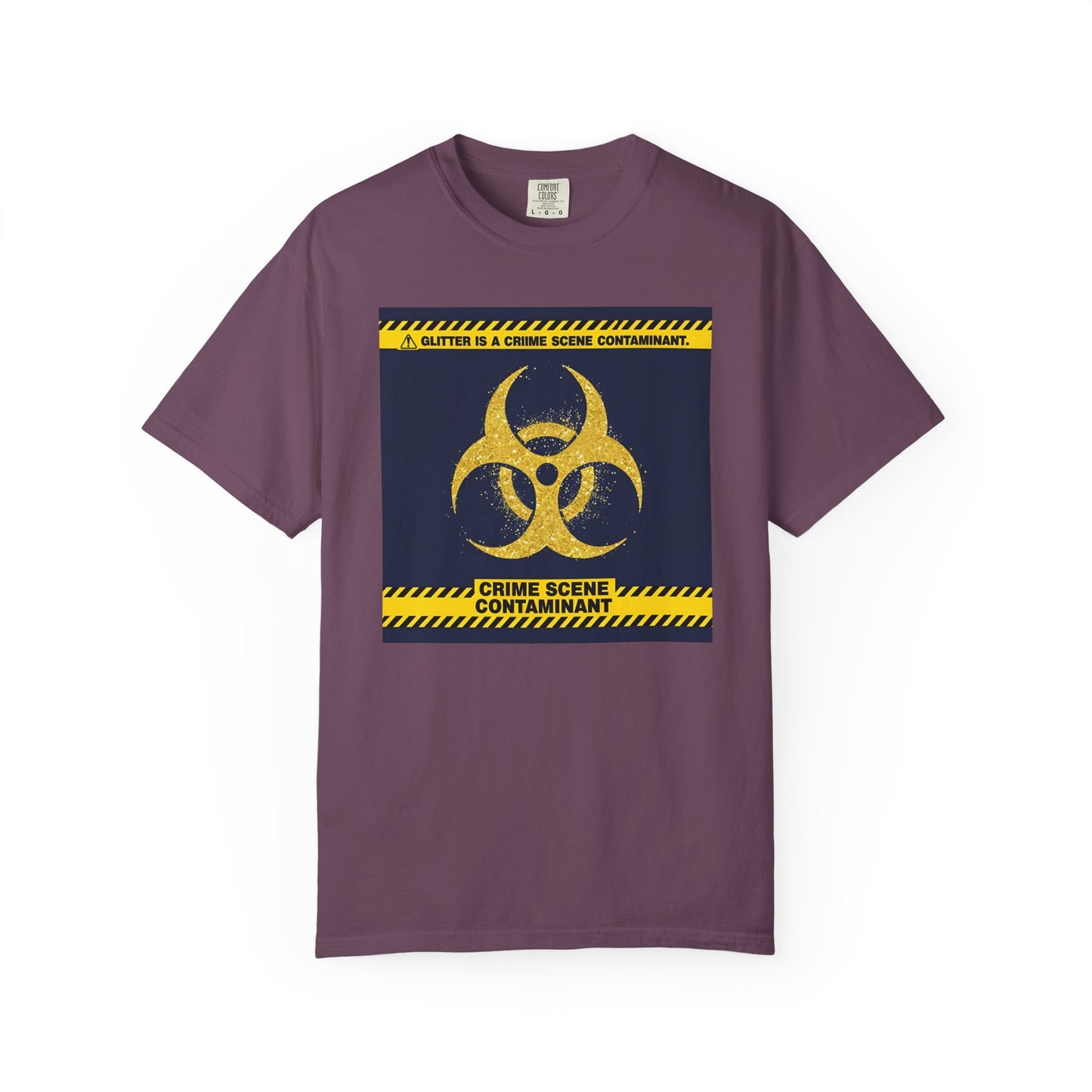 Glitter Is a Crime Scene Contaminant T-Shirt | The Salty Sgt Collection