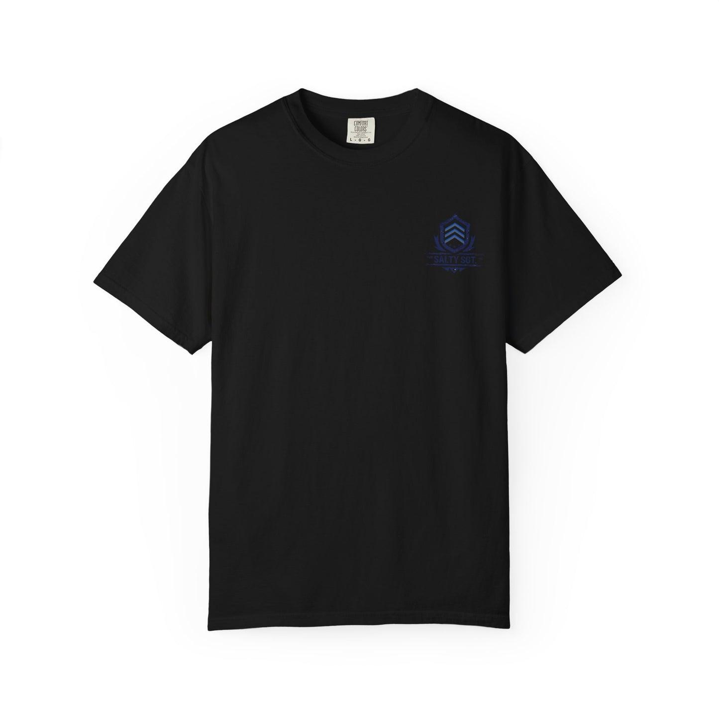 Thin Blue Grind – Duty-Fueled Minimalist Tee