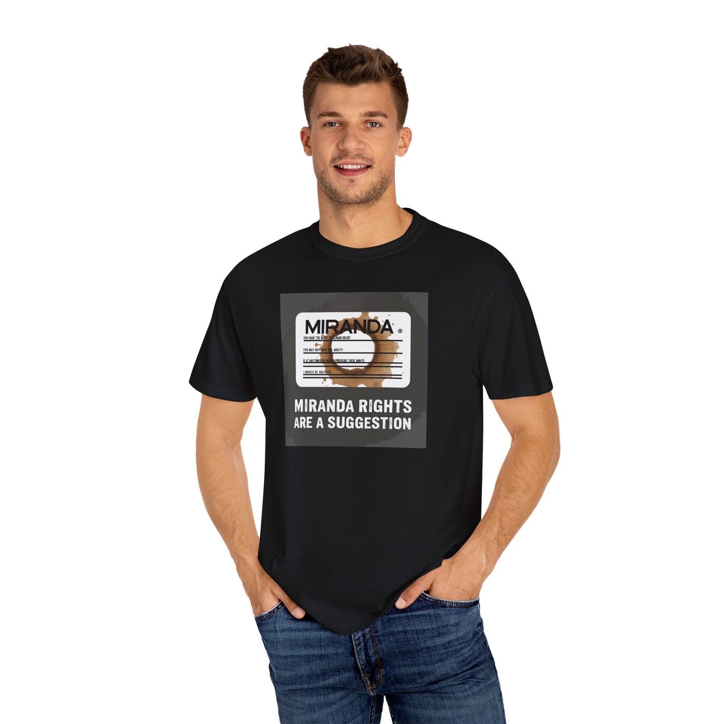 Miranda Rights (Optional) T-Shirt | The Salty Sgt