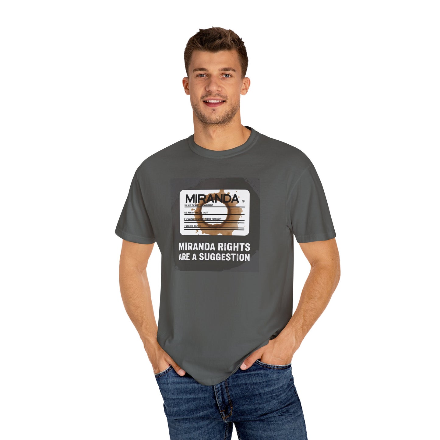 Miranda Rights (Optional) T-Shirt | The Salty Sgt