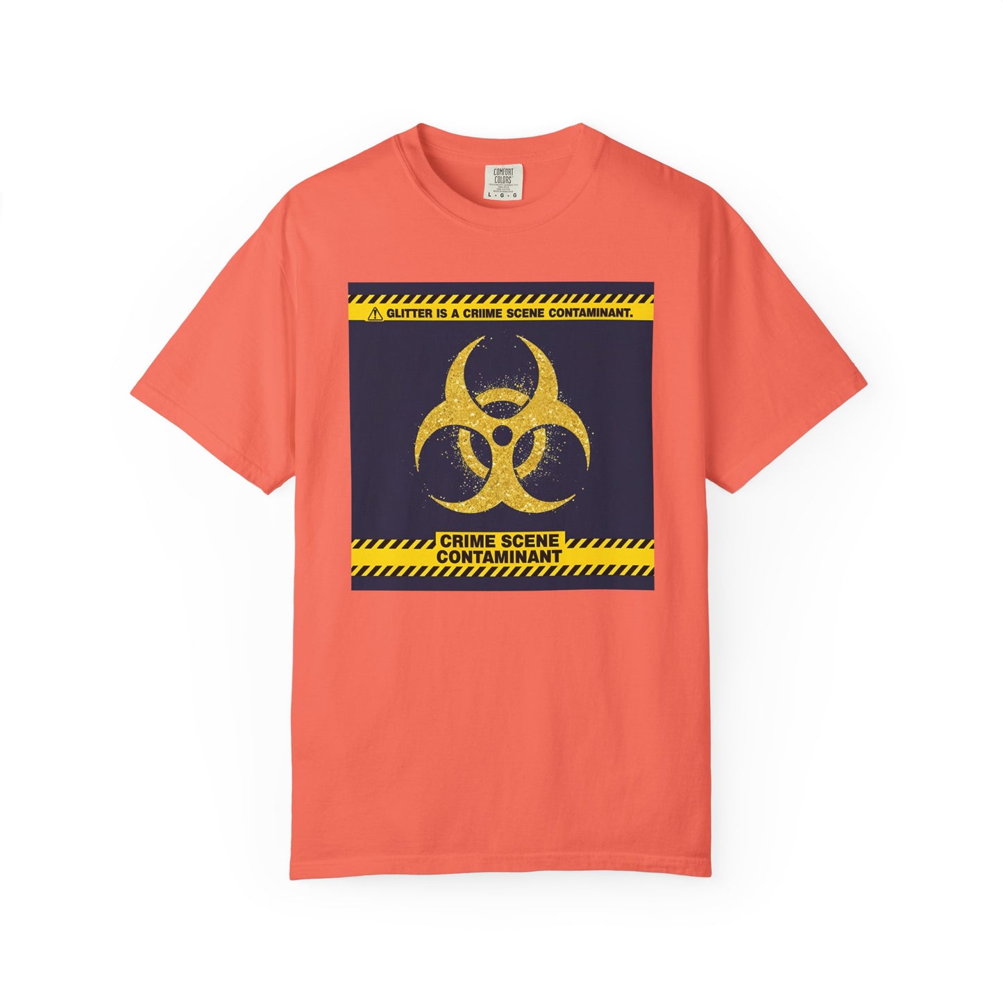 Glitter Is a Crime Scene Contaminant T-Shirt | The Salty Sgt Collection