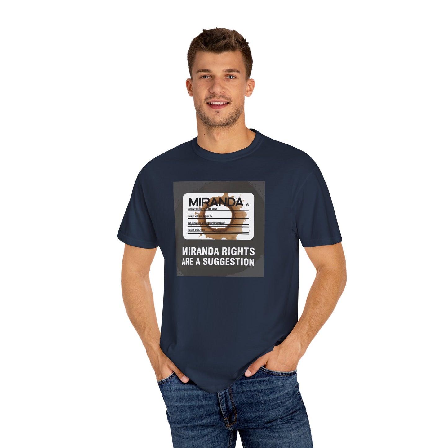 Miranda Rights (Optional) T-Shirt | The Salty Sgt