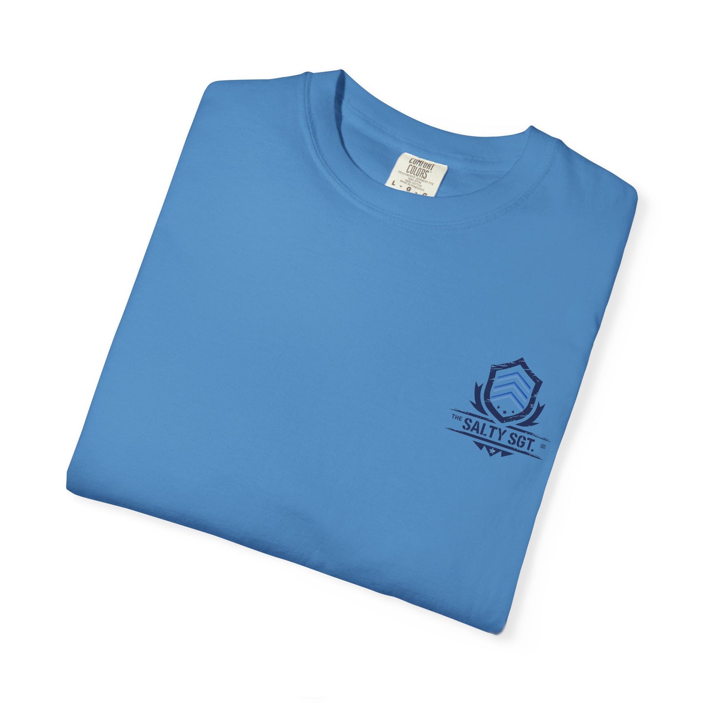 Thin Blue Grind – Duty-Fueled Minimalist Tee