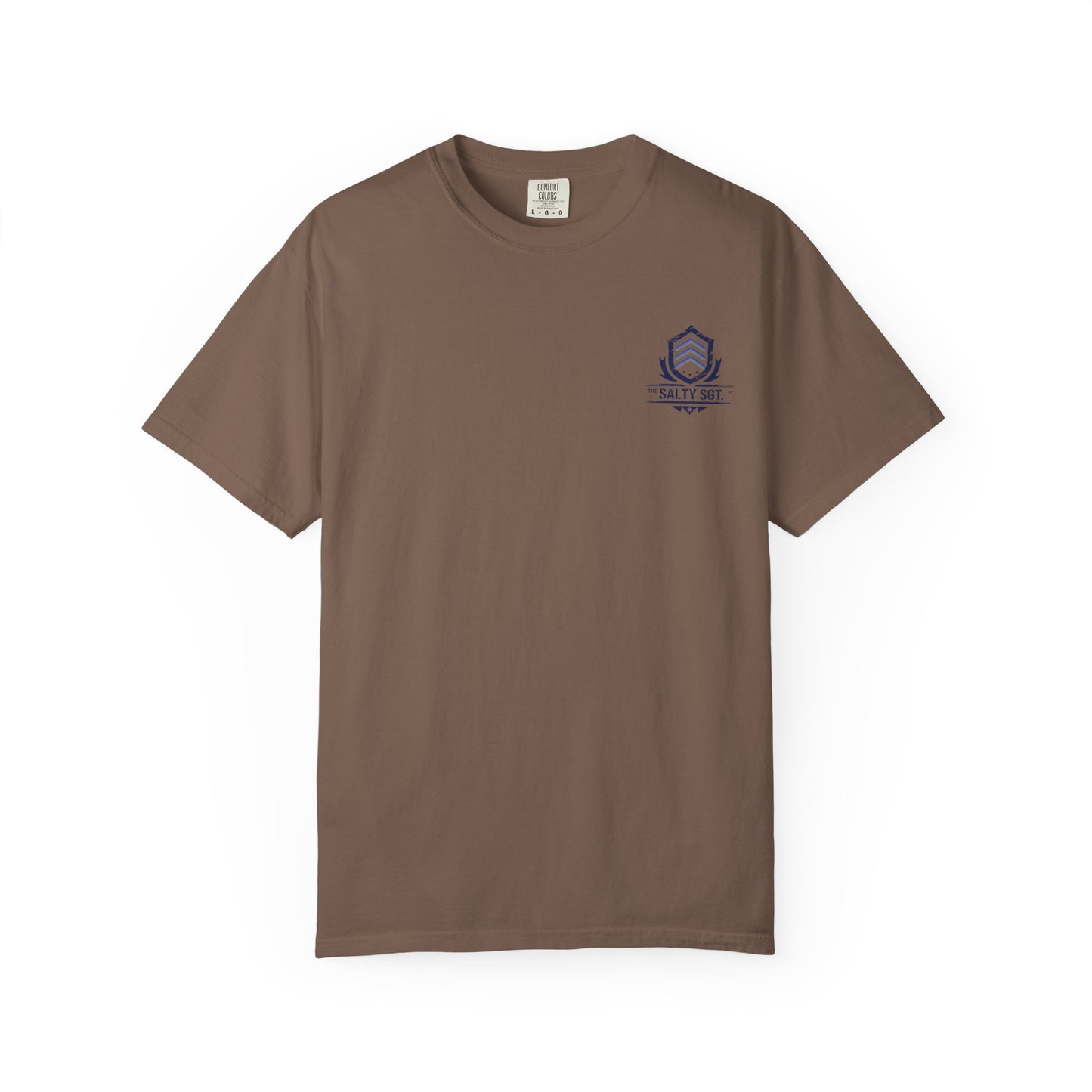 Thin Blue Grind – Duty-Fueled Minimalist Tee