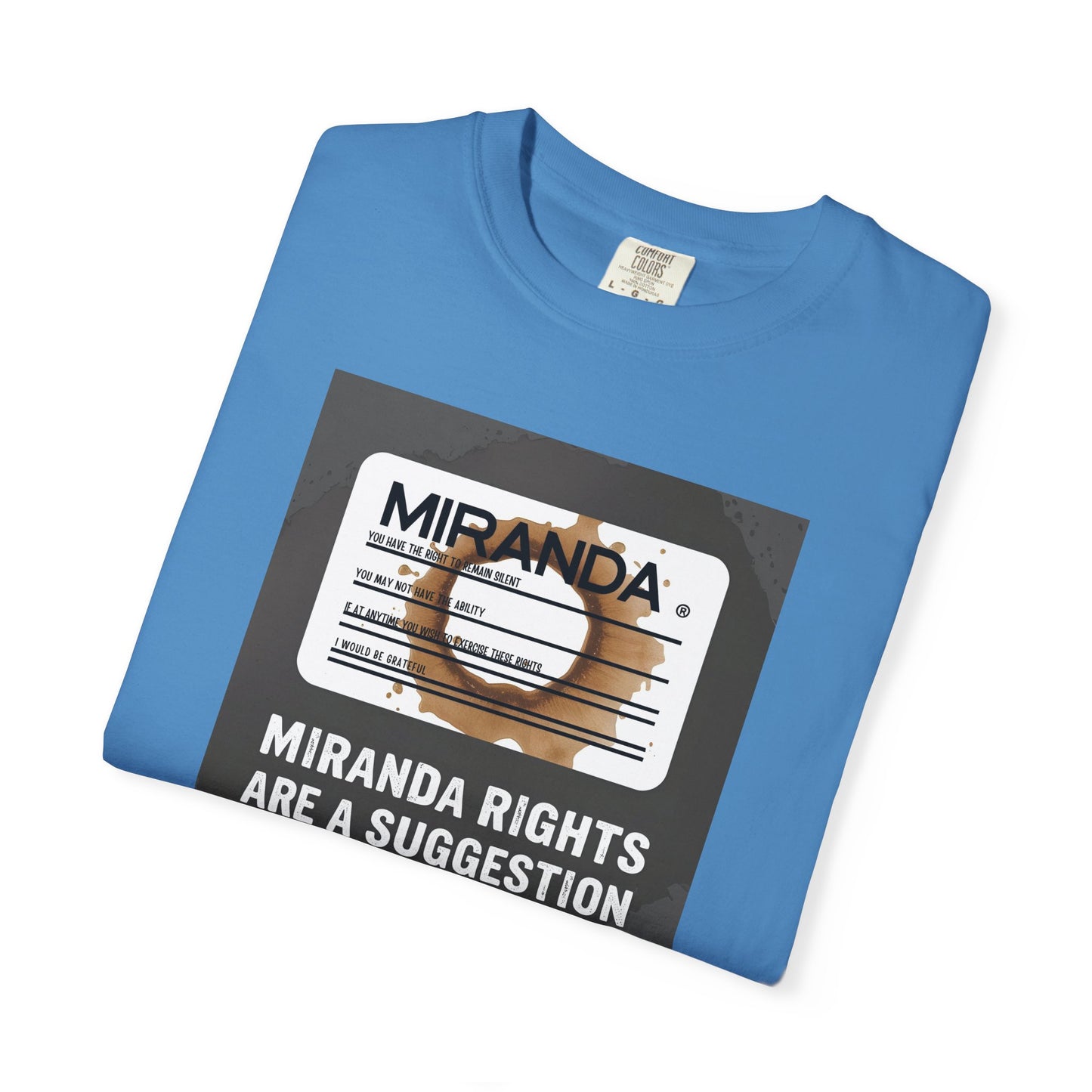 Miranda Rights (Optional) T-Shirt | The Salty Sgt