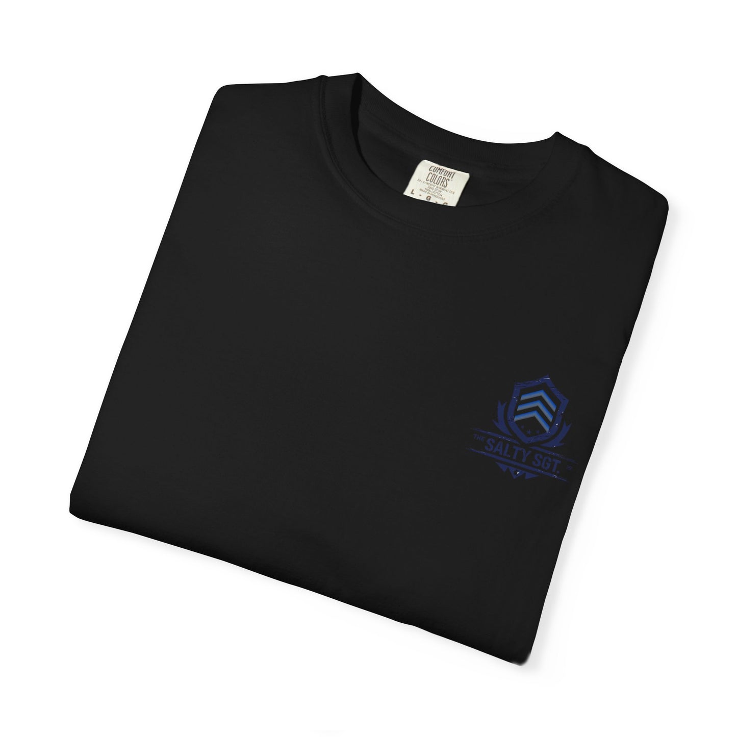 Thin Blue Grind – Duty-Fueled Minimalist Tee
