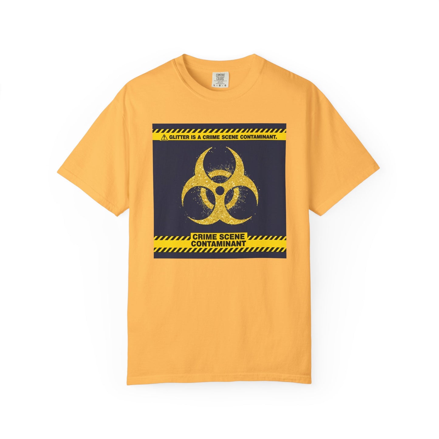 Glitter Is a Crime Scene Contaminant T-Shirt | The Salty Sgt Collection