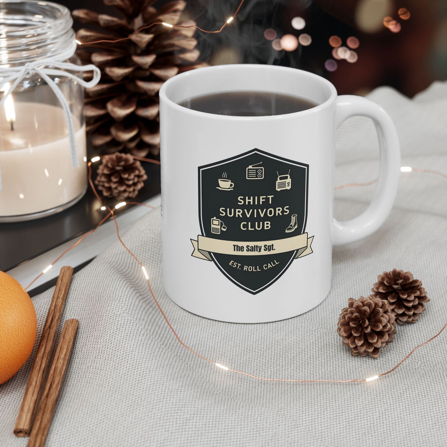 Shift Survivors Club – Tactical Coffee Mug