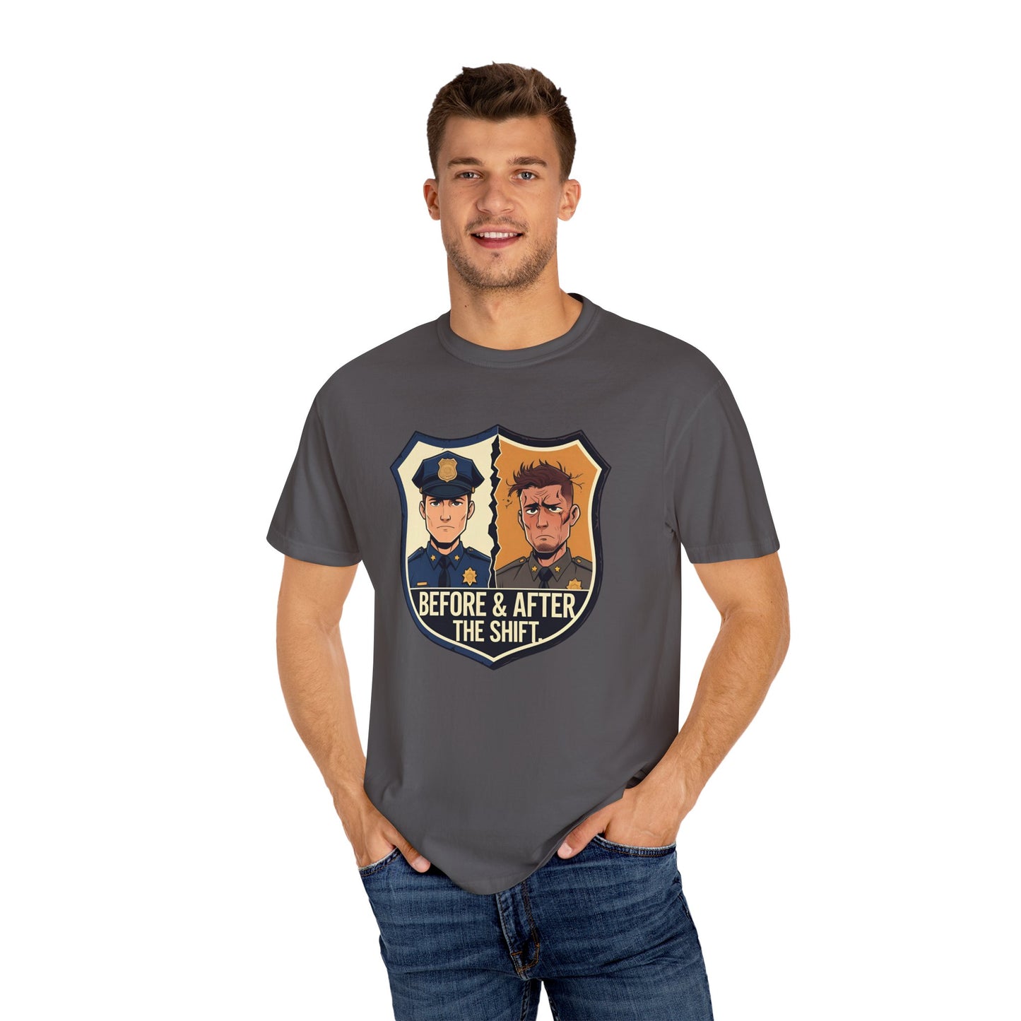 Before & After The Shift Tee | The Salty Sgt