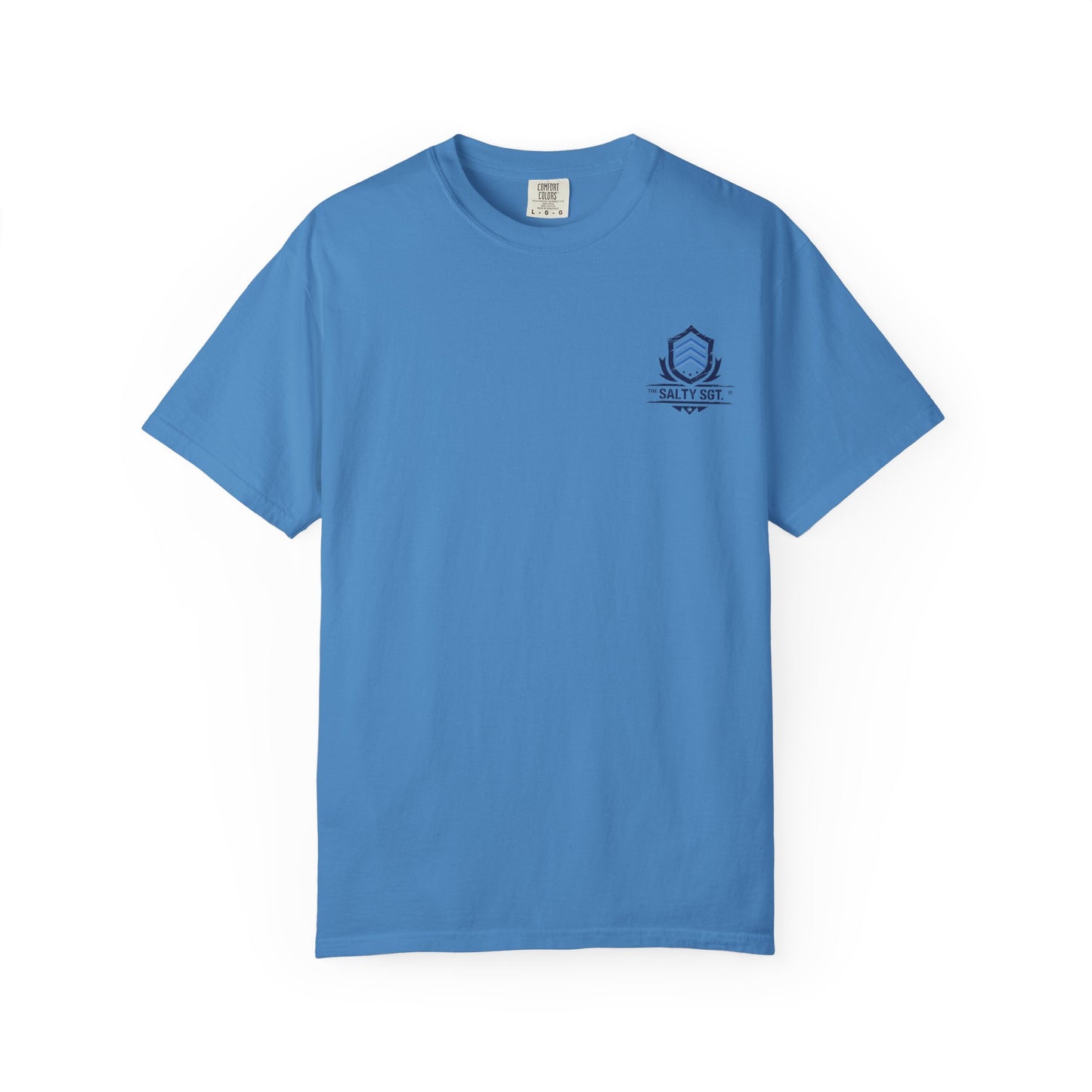 Thin Blue Grind – Duty-Fueled Minimalist Tee