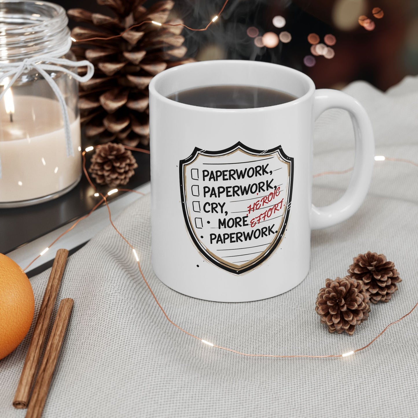 Heroic Effort Coffee Mug | The Salty Sgt
