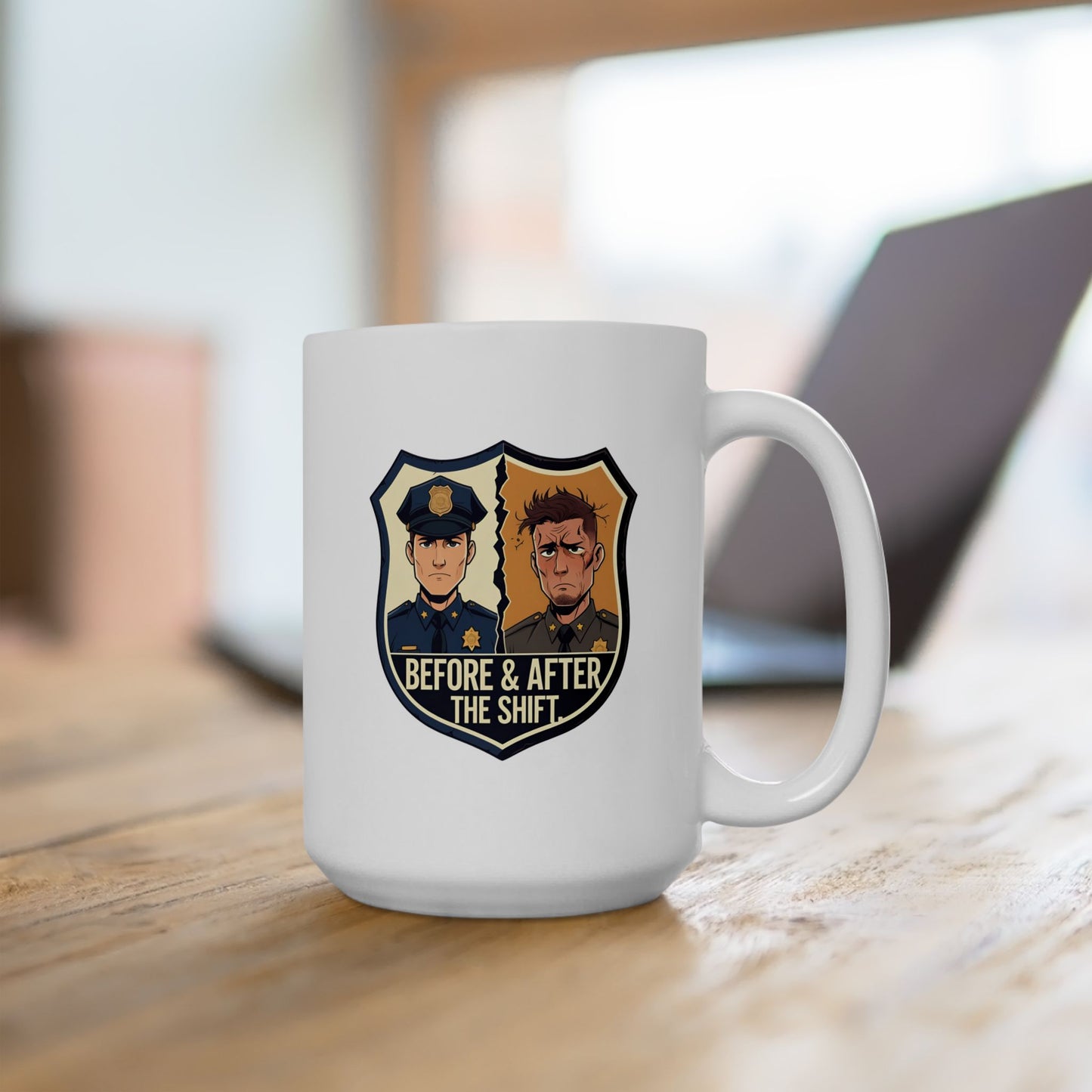 Before & After The Shift Mug | The Salty Sgt
