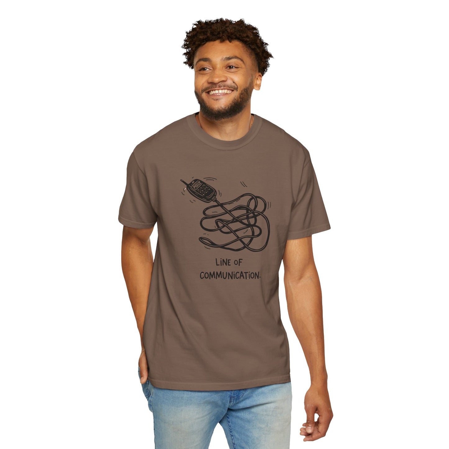 Tangled Comms Tee – "Line of Communication" | The Salty Sgt