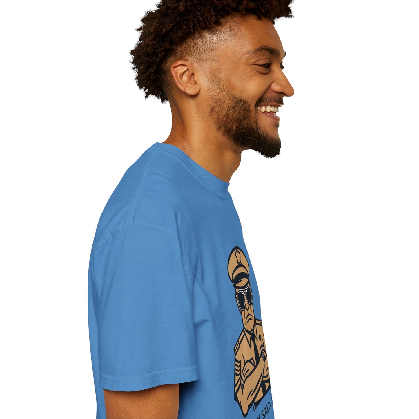 Stay Salty, Sgt. – Tactical Attitude Line Art Tee