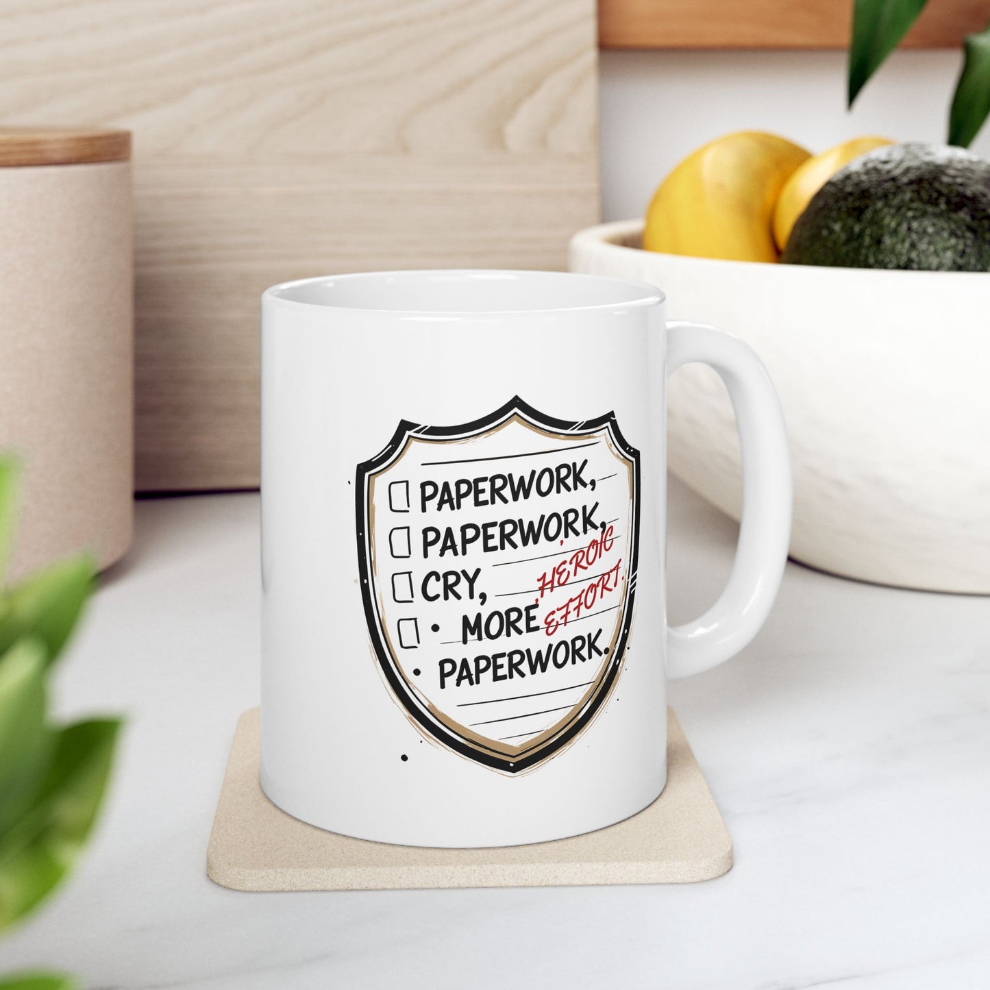 Heroic Effort Coffee Mug | The Salty Sgt