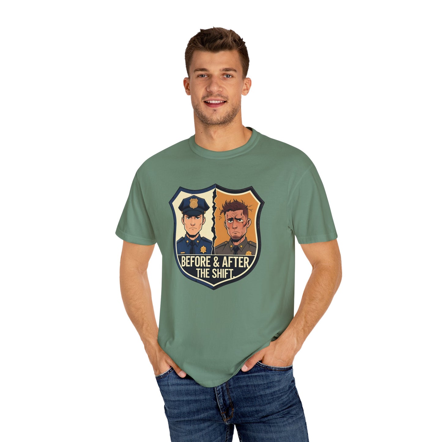 Before & After The Shift Tee | The Salty Sgt