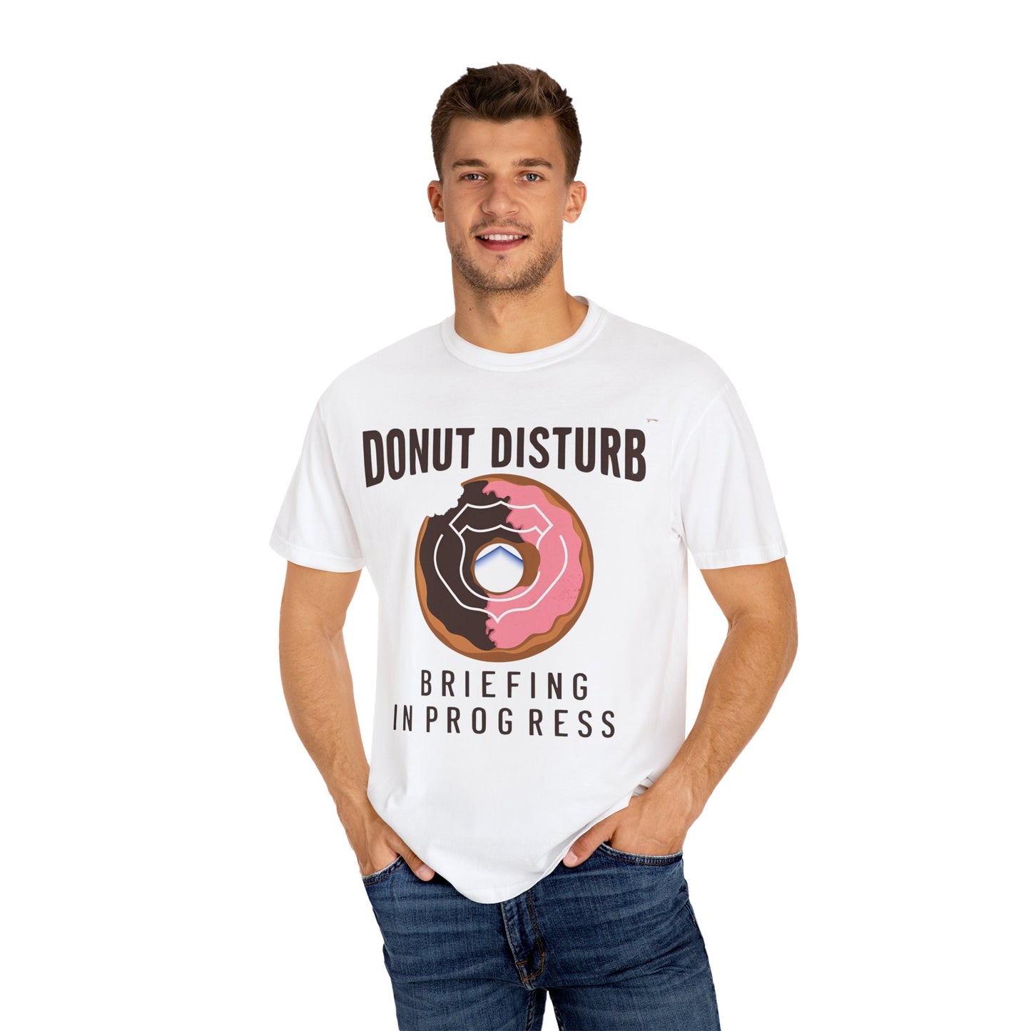 Donut Disturb – Briefing in Progress T-Shirt