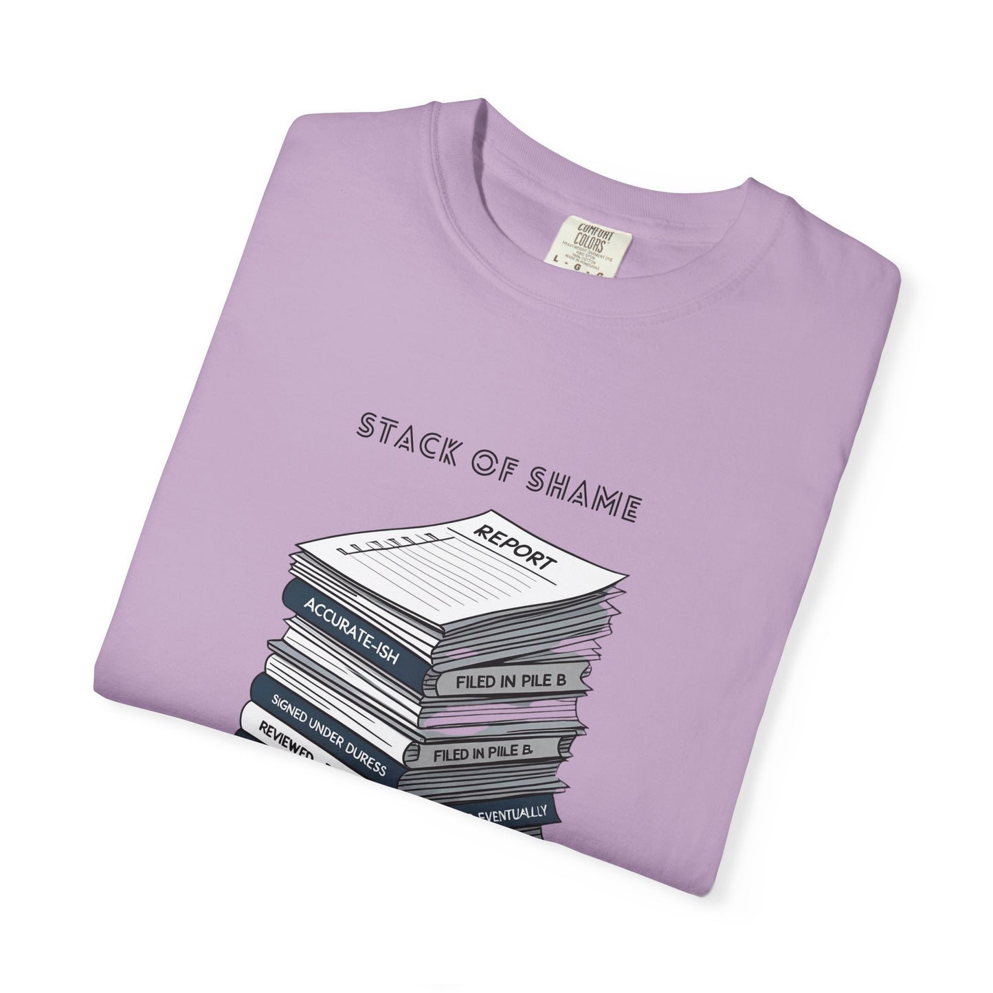 Stack of Shame T-Shirt | The Salty Sgt