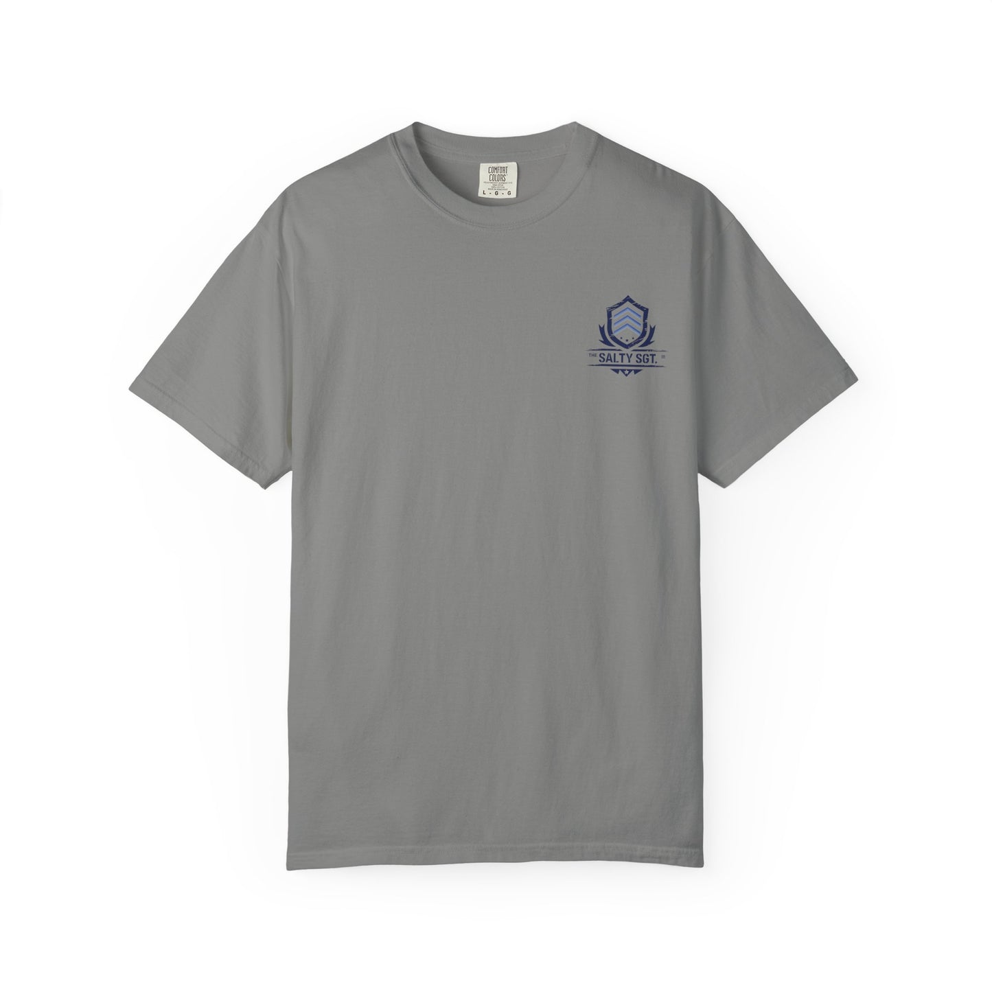 Thin Blue Grind – Duty-Fueled Minimalist Tee