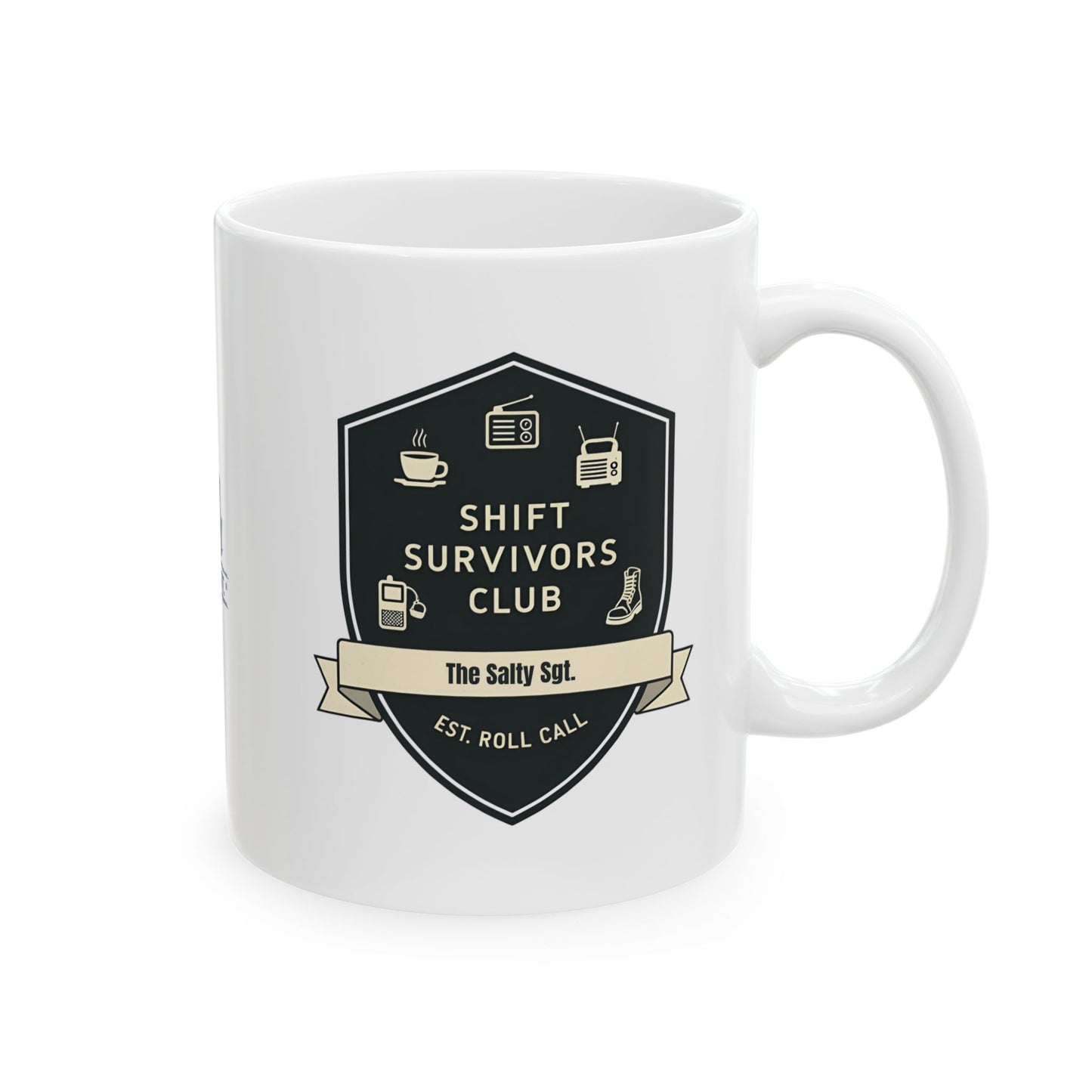 Shift Survivors Club – Tactical Coffee Mug