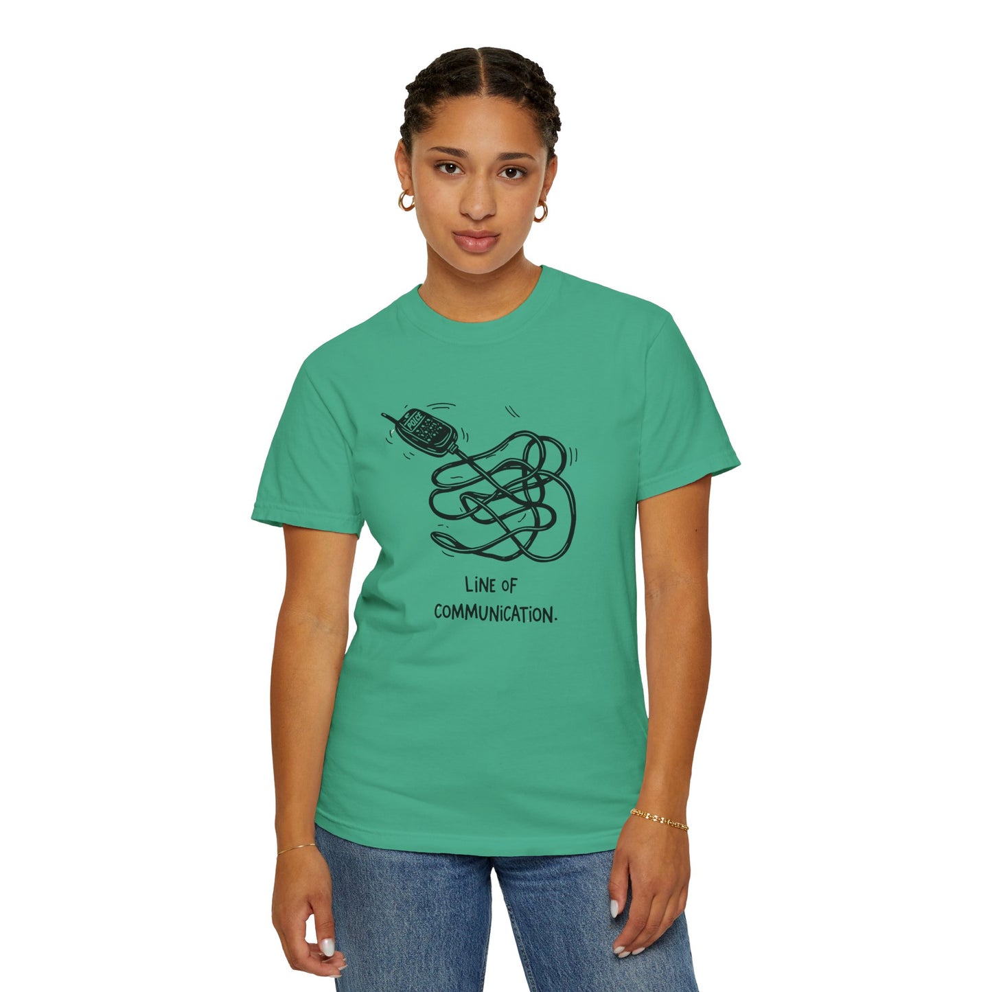 Tangled Comms Tee – "Line of Communication" | The Salty Sgt