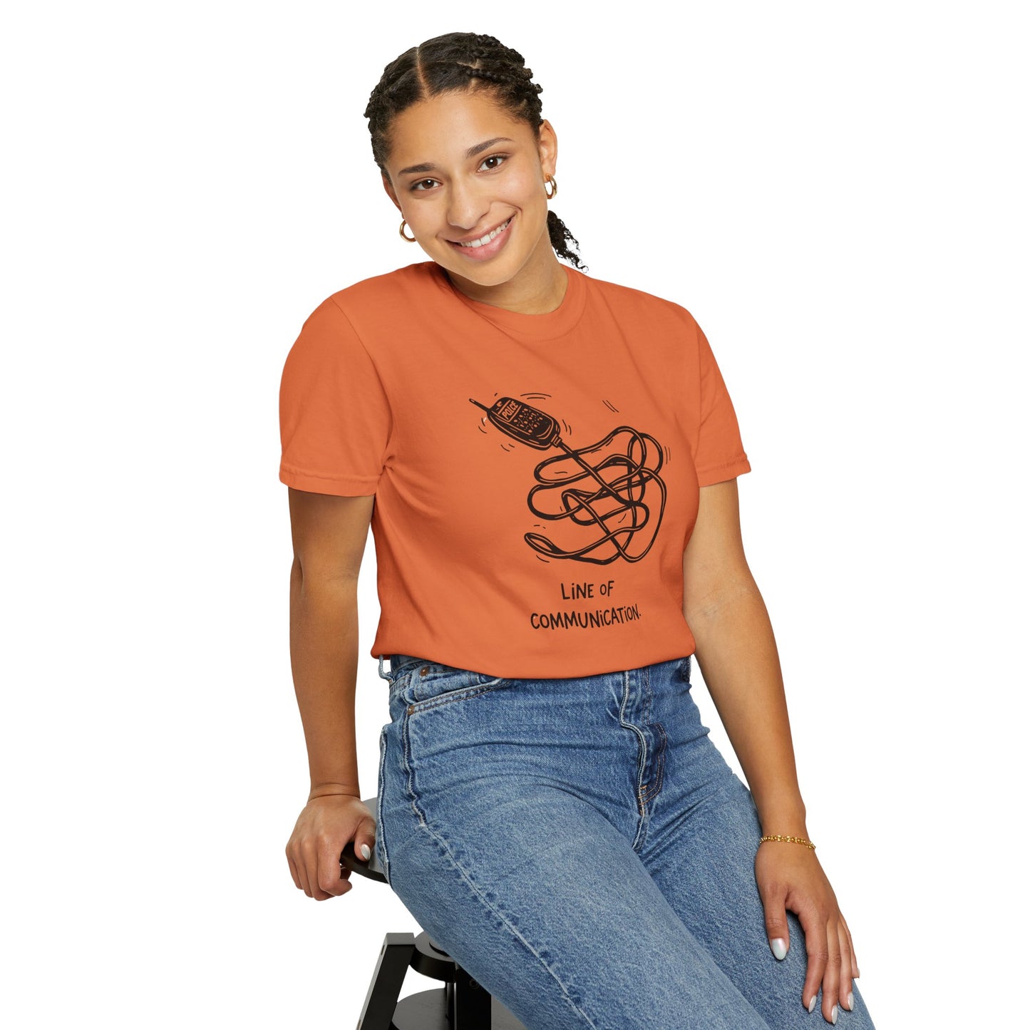 Tangled Comms Tee – "Line of Communication" | The Salty Sgt