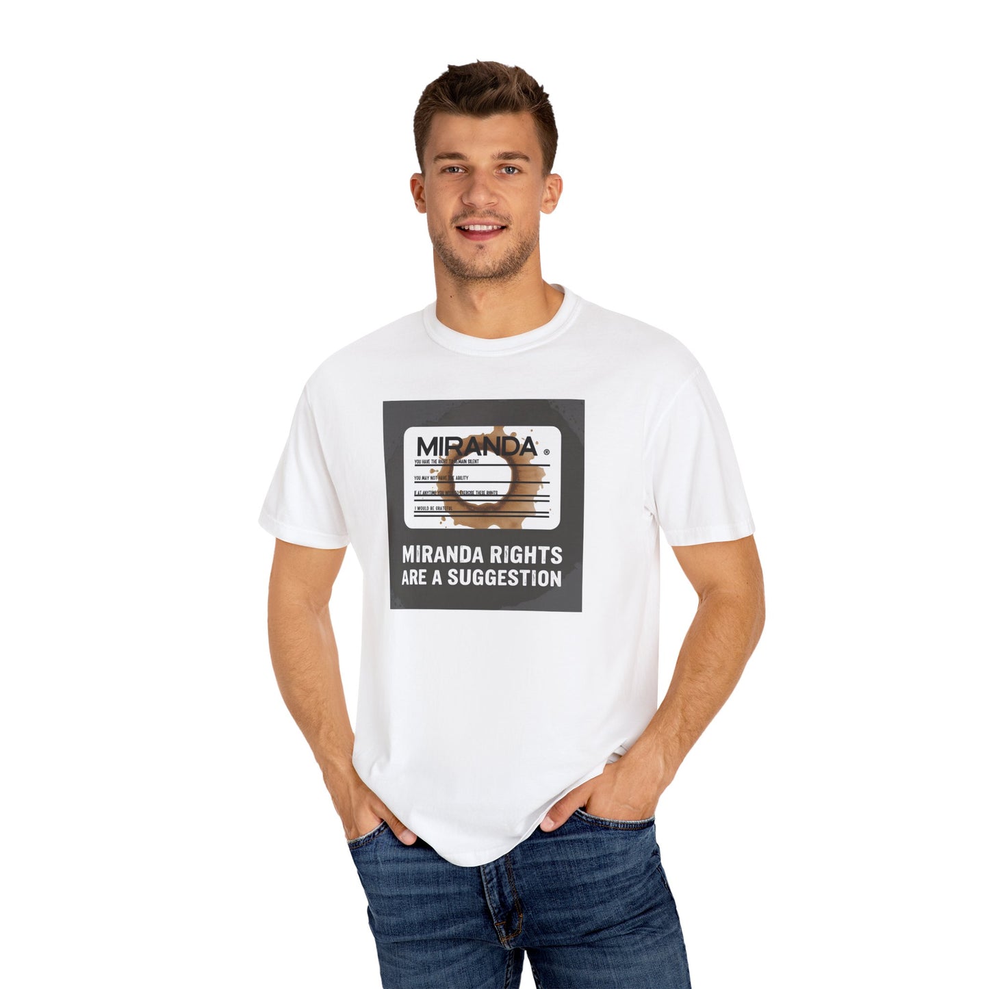 Miranda Rights (Optional) T-Shirt | The Salty Sgt
