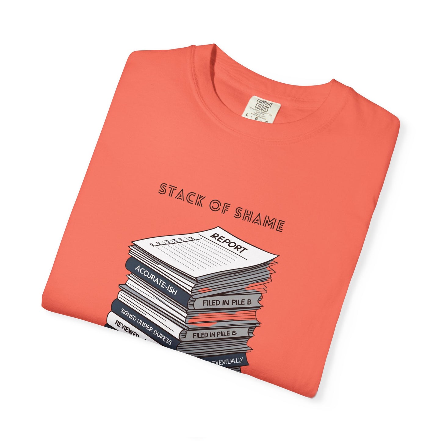 Stack of Shame T-Shirt | The Salty Sgt