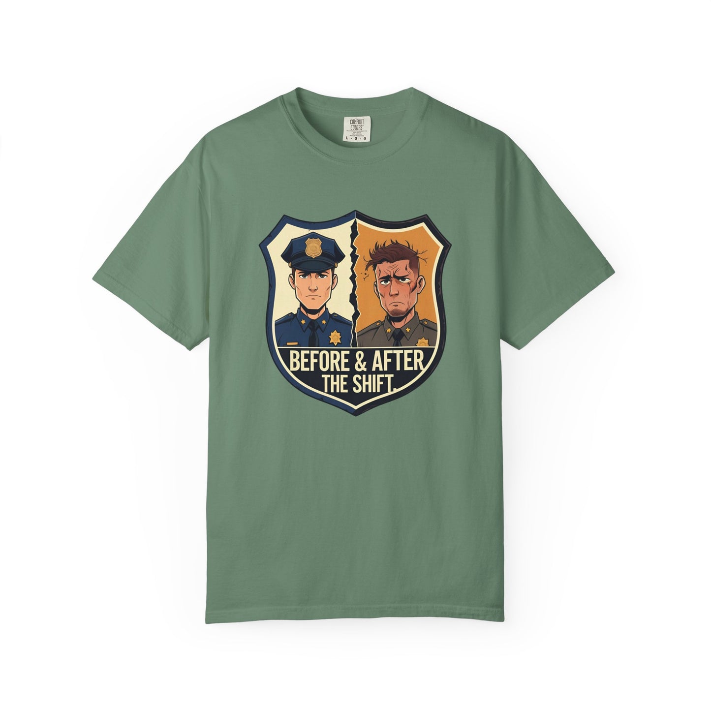 Before & After The Shift Tee | The Salty Sgt