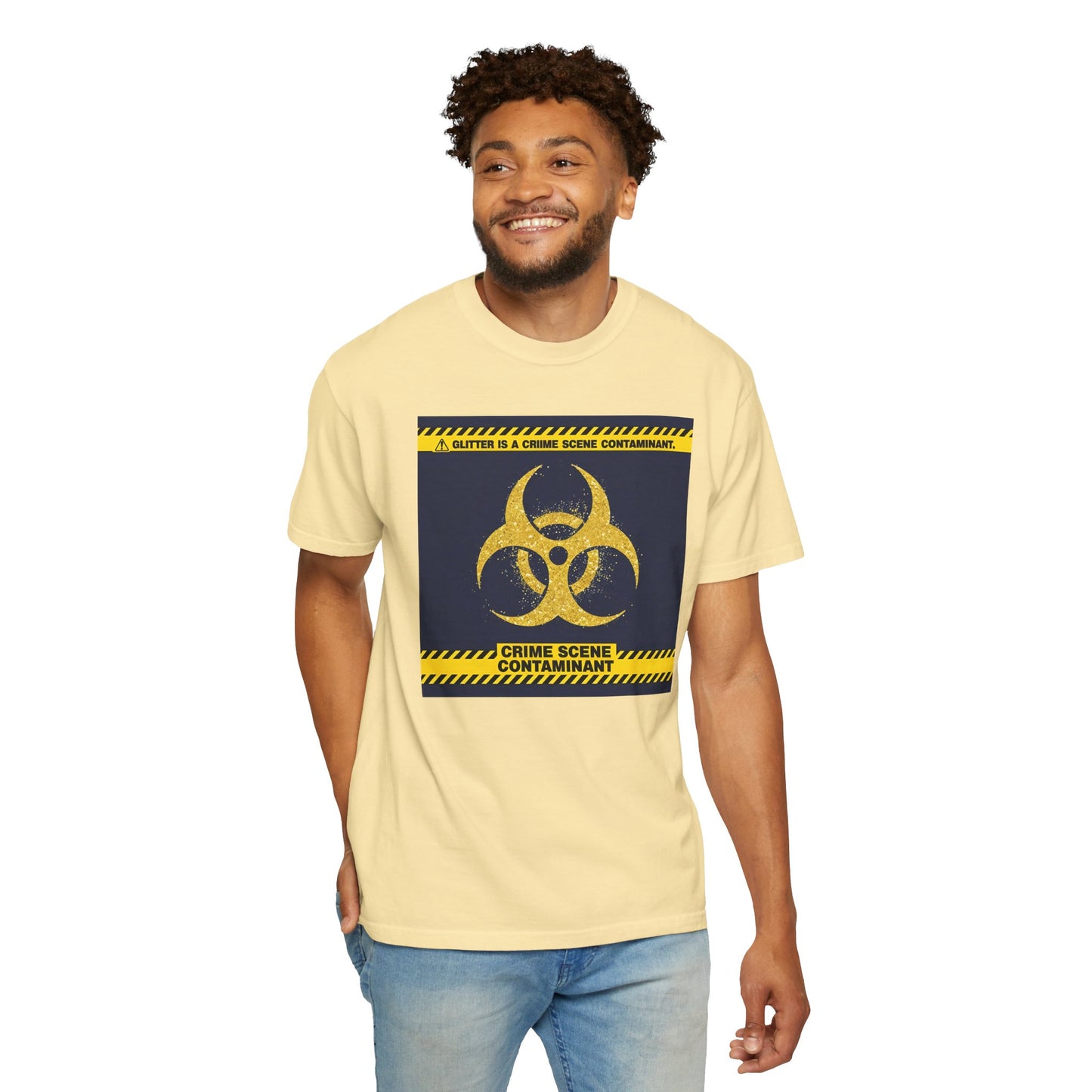 Glitter Is a Crime Scene Contaminant T-Shirt | The Salty Sgt Collection