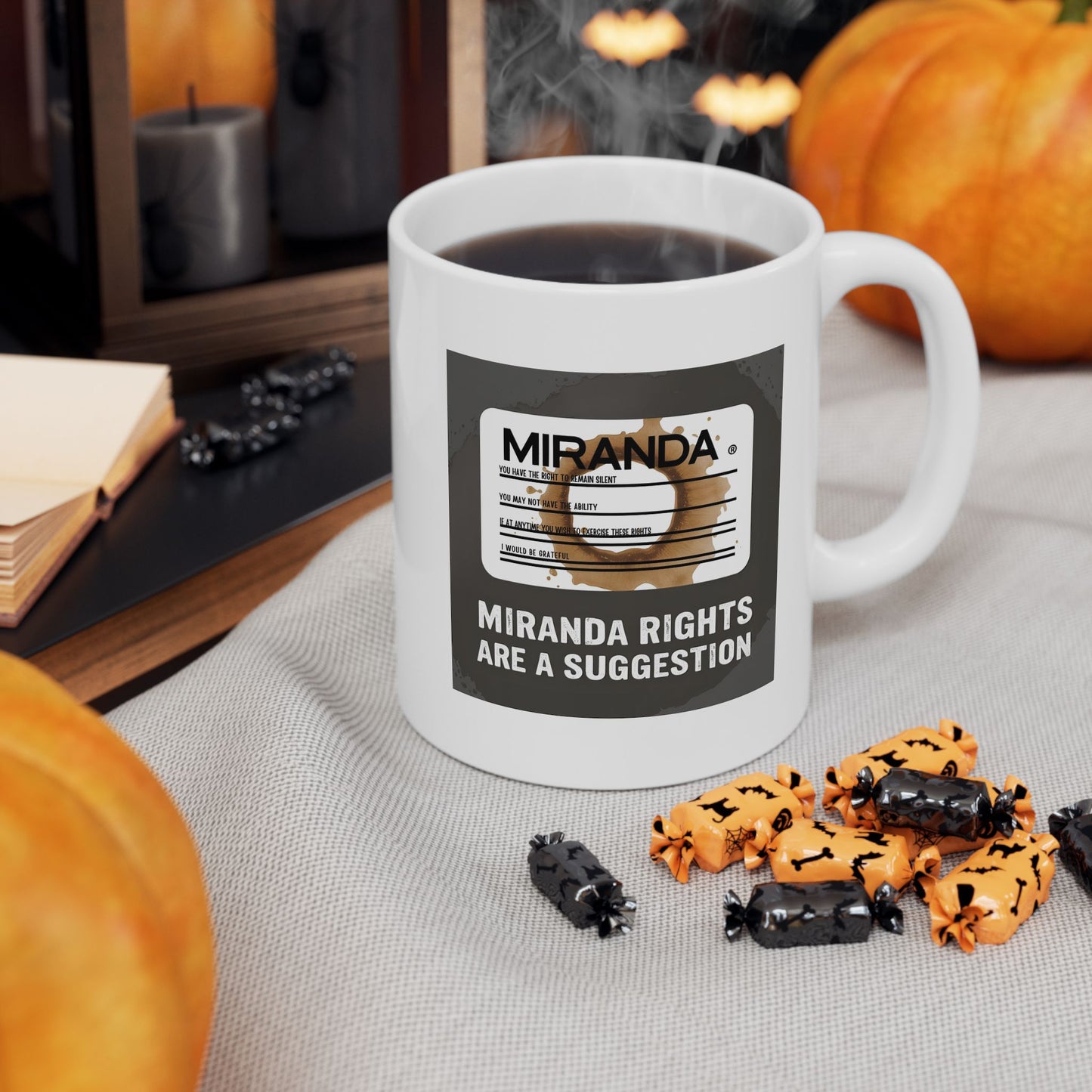 Miranda Rights (Optional) Mug | The Salty Sgt