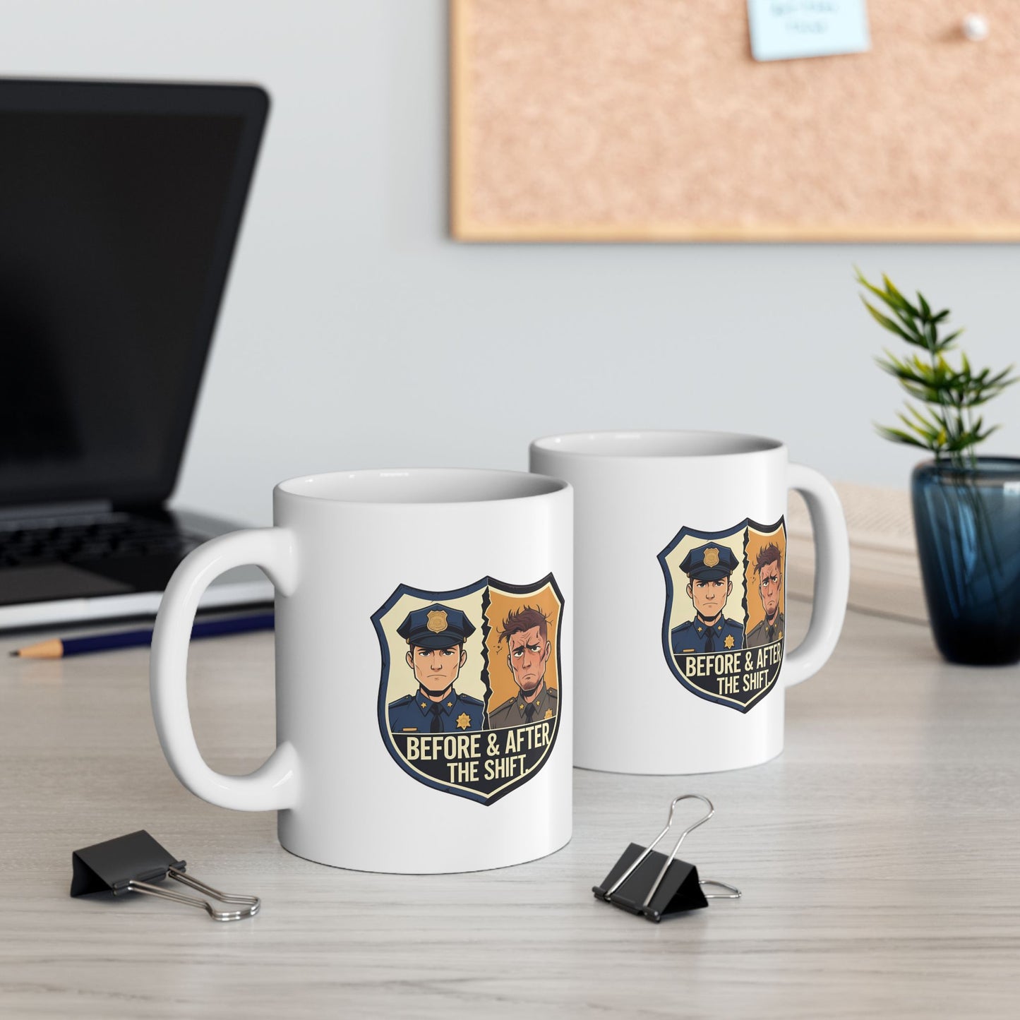 Before & After The Shift Mug | The Salty Sgt