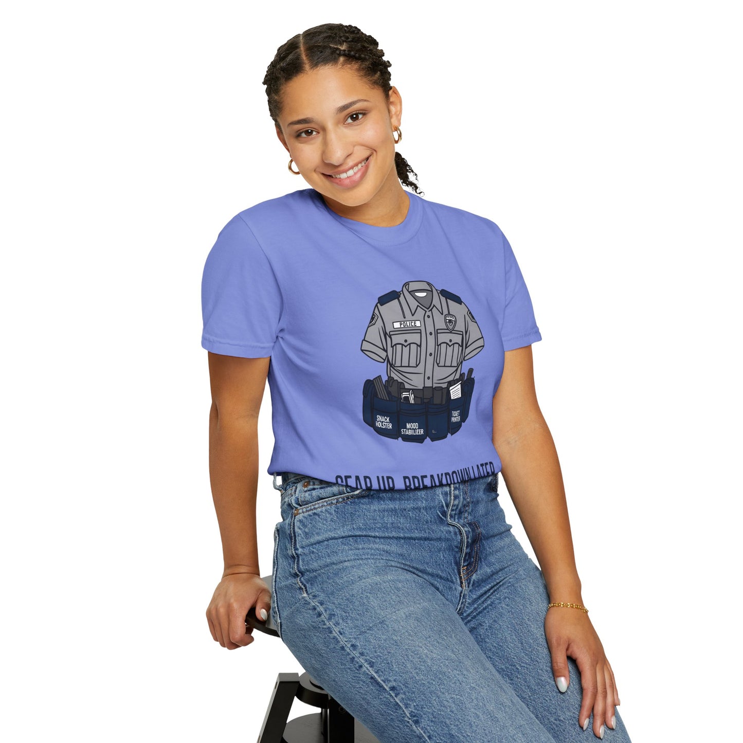 Gear Up, Breakdown Later – Sarcastic Duty Belt Tee | The Salty Sgt