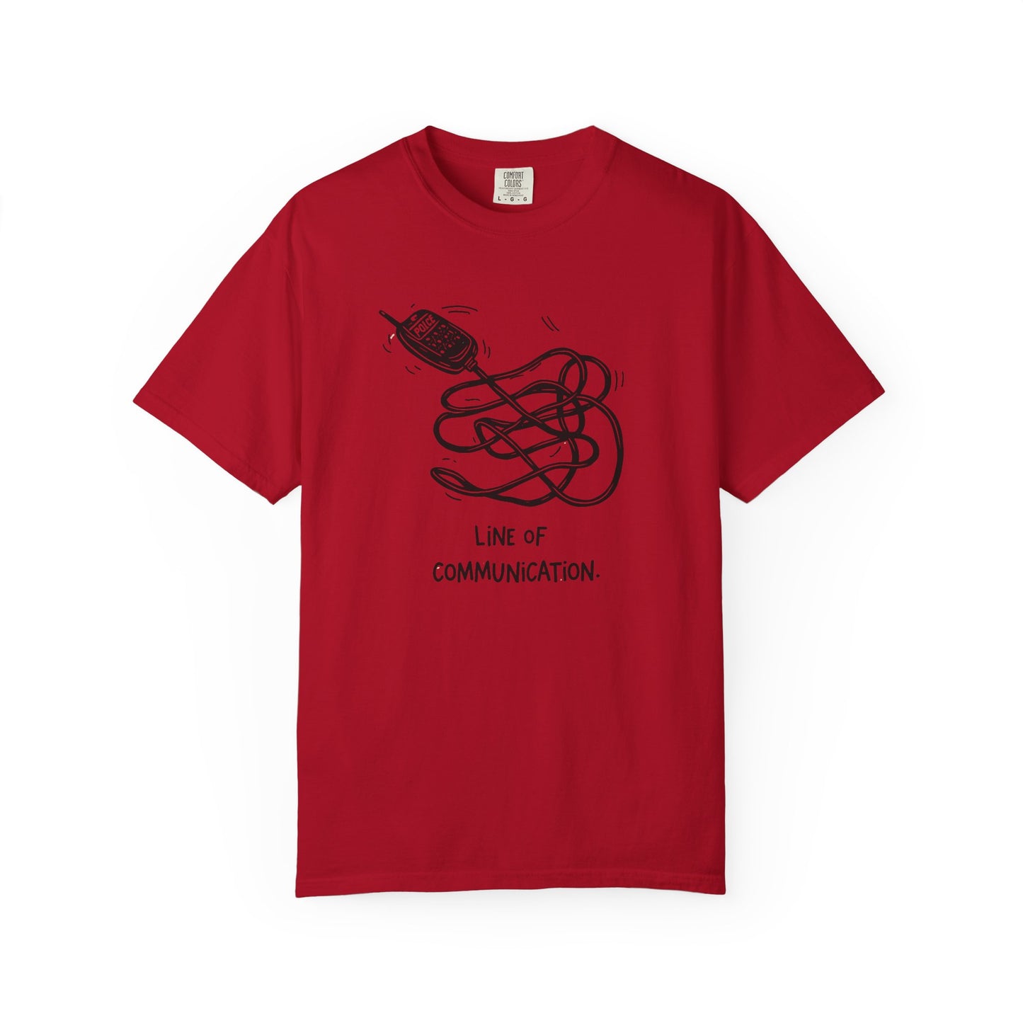 Tangled Comms Tee – "Line of Communication" | The Salty Sgt
