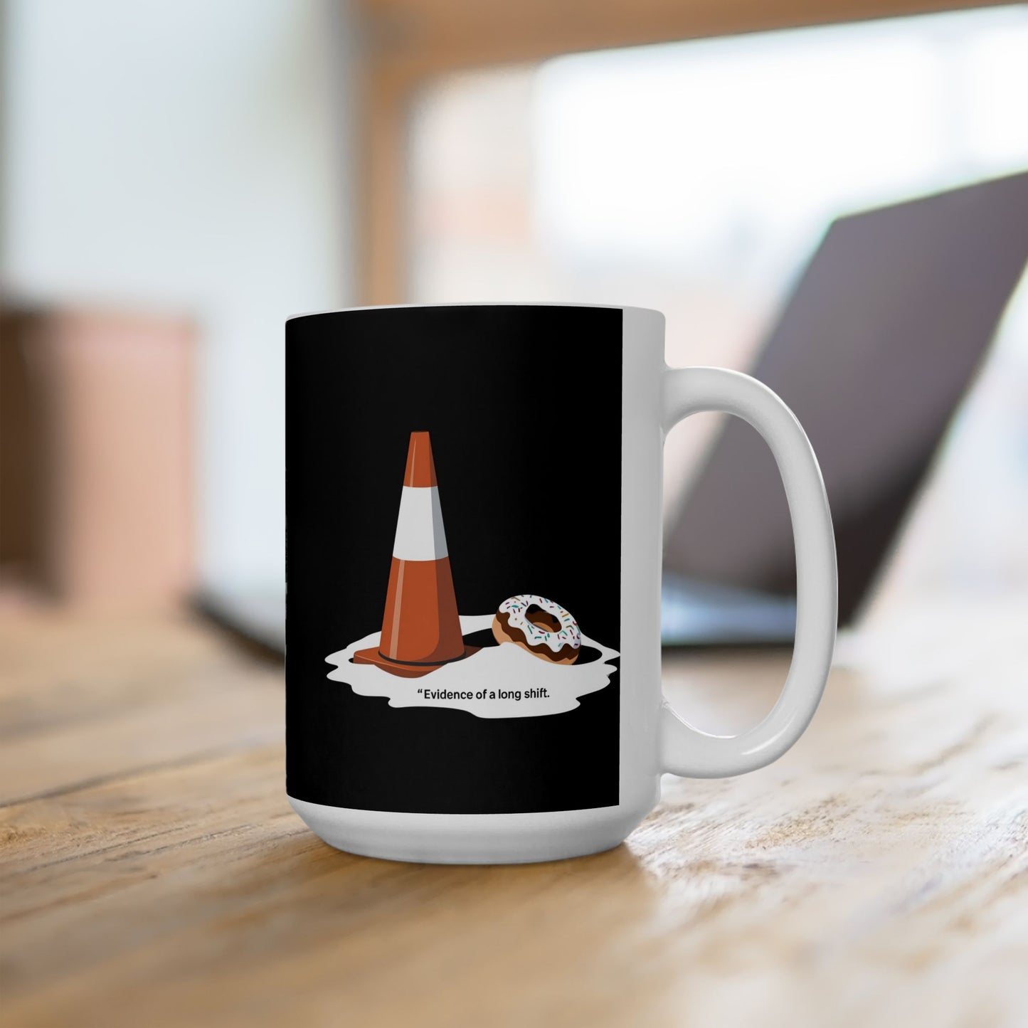 Evidence of a Long Shift Coffee Mug | The Salty Sgt