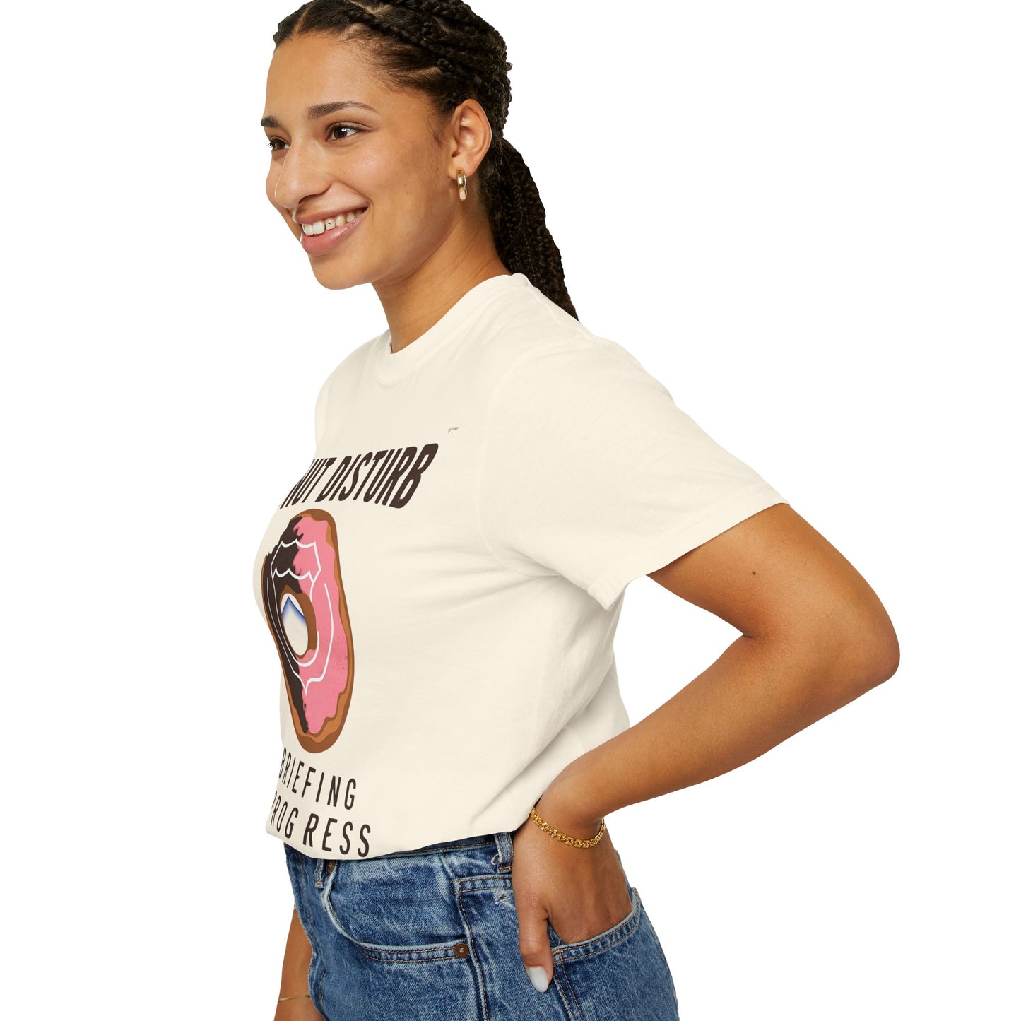 Donut Disturb – Briefing in Progress T-Shirt