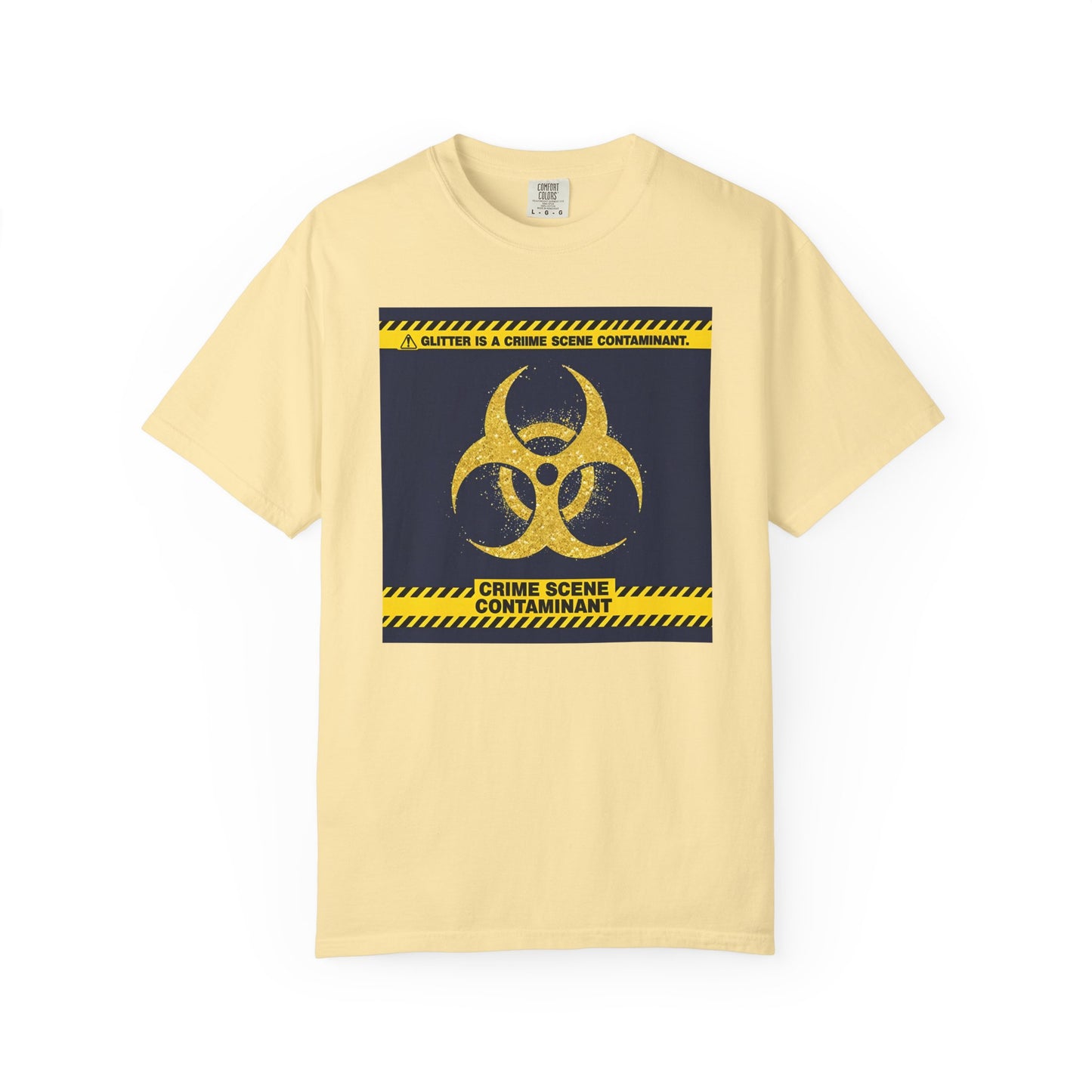 Glitter Is a Crime Scene Contaminant T-Shirt | The Salty Sgt Collection