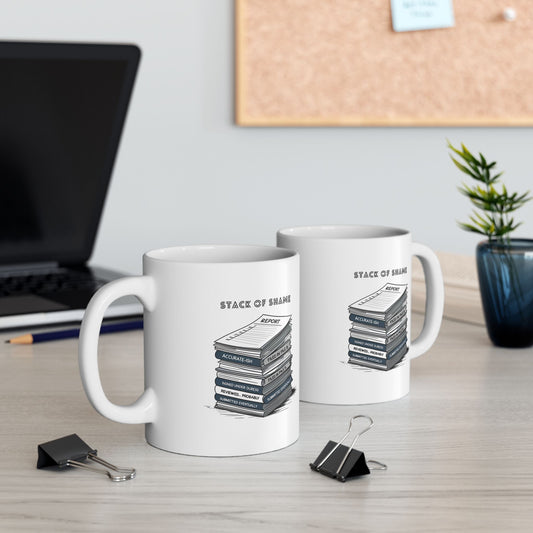 Stack of Shame Mug | The Salty Sgt