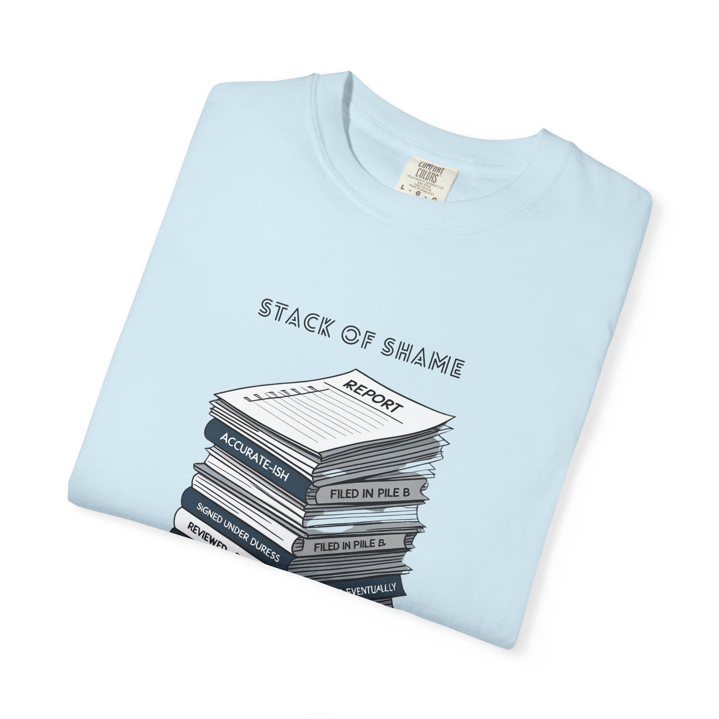 Stack of Shame T-Shirt | The Salty Sgt