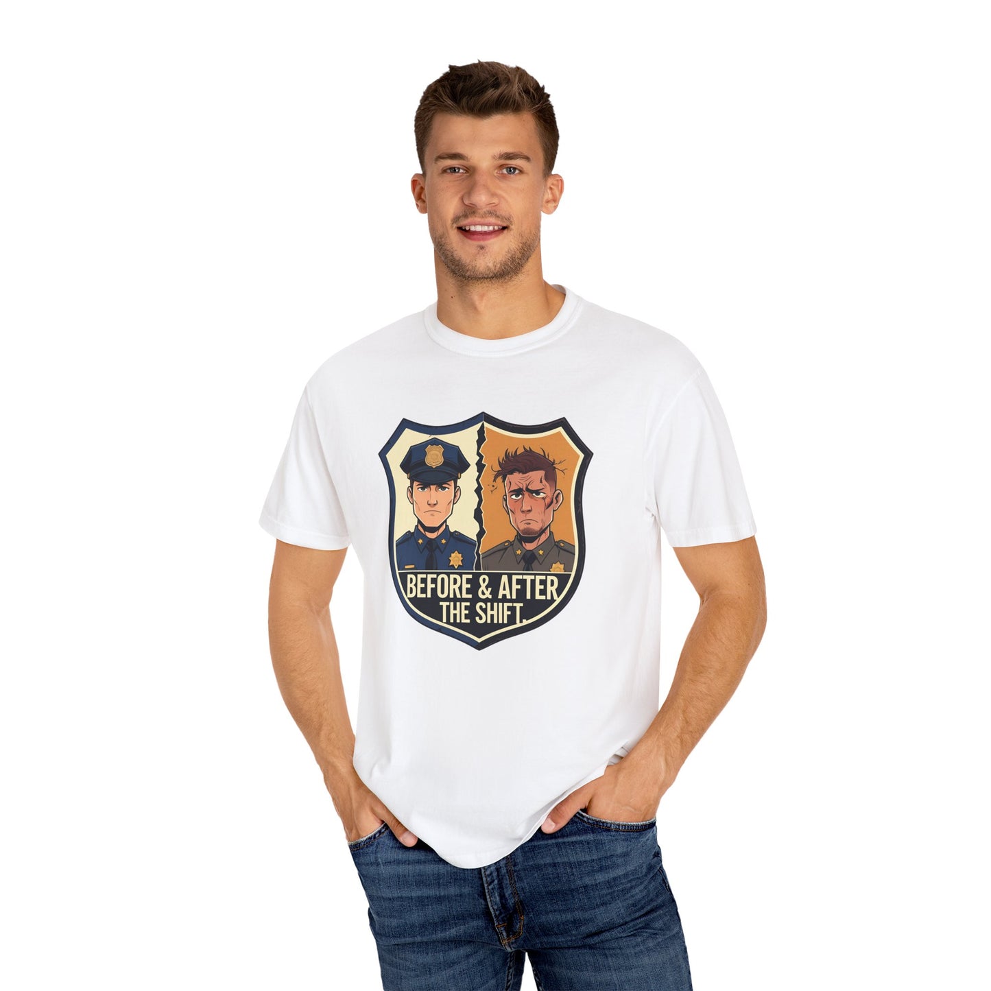 Before & After The Shift Tee | The Salty Sgt