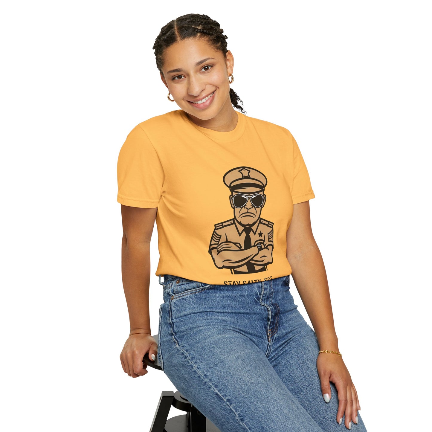 Stay Salty, Sgt. – Tactical Attitude Line Art Tee